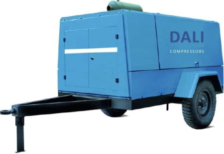 Передвижной компрессор Dali DLDY-75/8GA-F